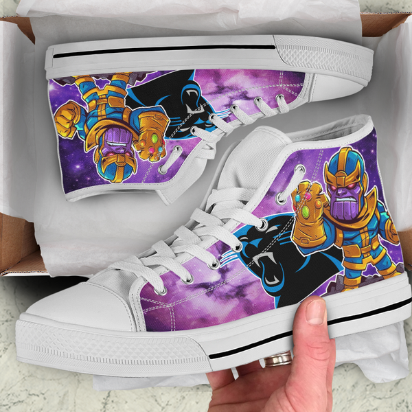 Thanos Hight Top Shoe White Carolina Panthers