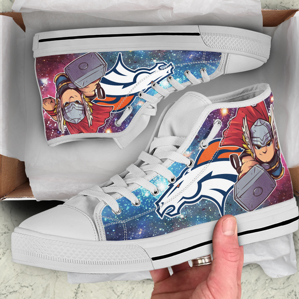 Thor Hight Top Shoe White Broncos