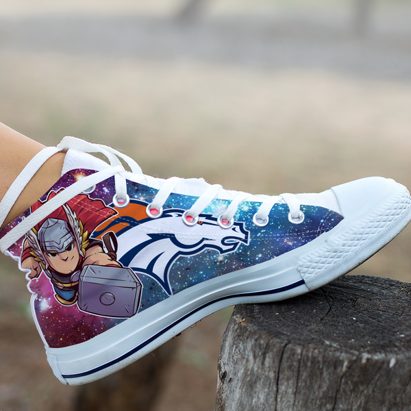 Thor Hight Top Shoe White Broncos