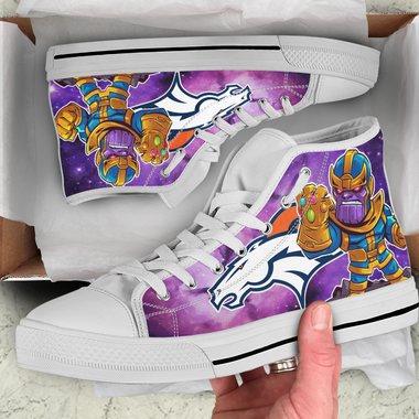 Thanos Hight Top Shoe White Broncos