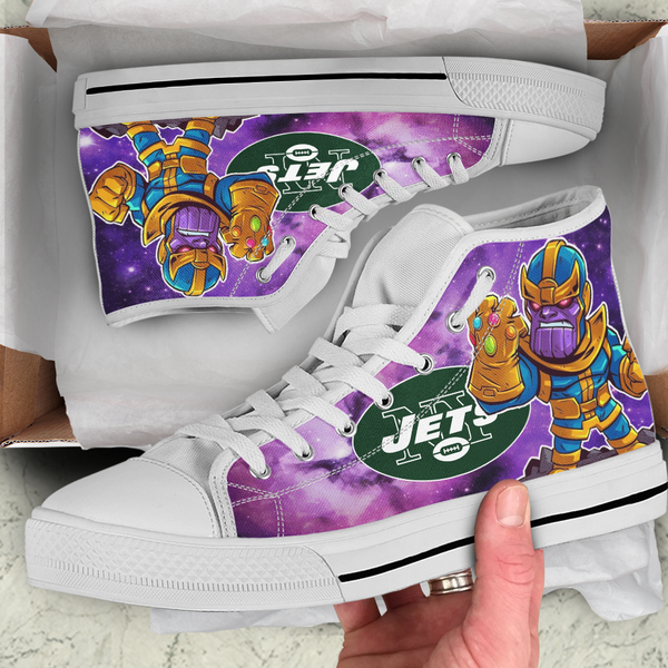 Thanos Hight Top Shoe White New York Jets