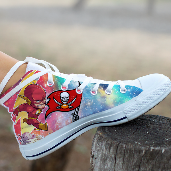 Flash Hight Top Shoe White Tampa Bay Buccaneers