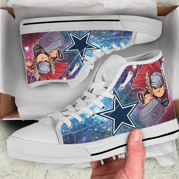 Thor Hight Top Shoe White Dallas Cowboys