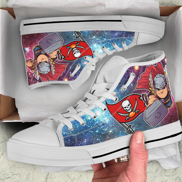 Thor  Hight Top Shoe White Tampa Bay Buccaneers