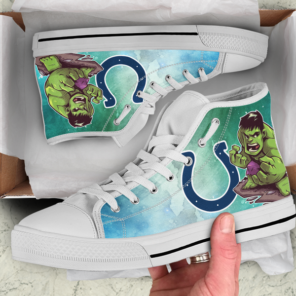 Hulk Hight Top Shoe White Indianapolis Colts