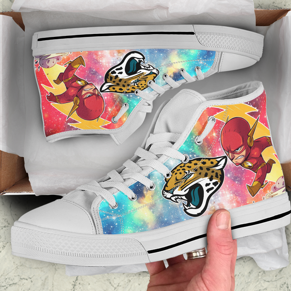 Flash Hight Top Shoe White Jacksonville Jaguars