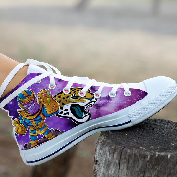 Thanos Hight Top Shoe White Jacksonville Jaguars