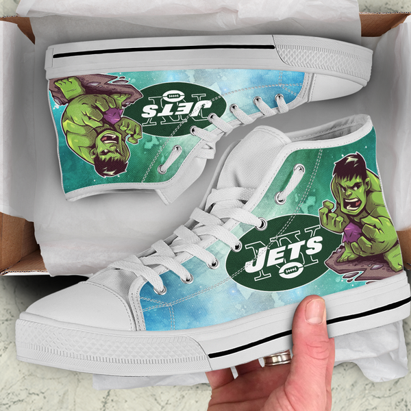 Hulk Hight Top Shoe White New York Jets