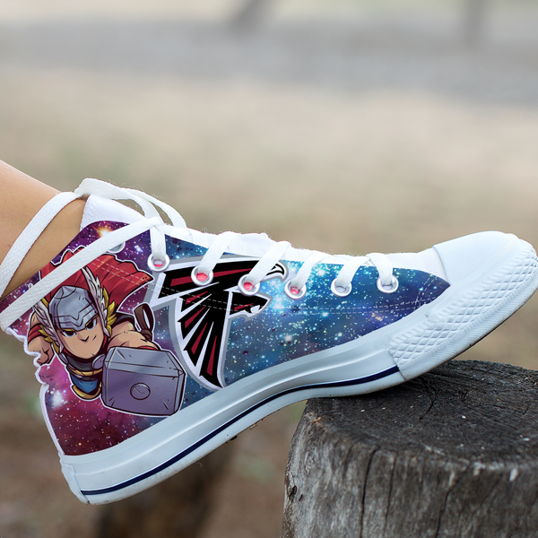 Thor Hight Top Shoe White Atlanta Falcons