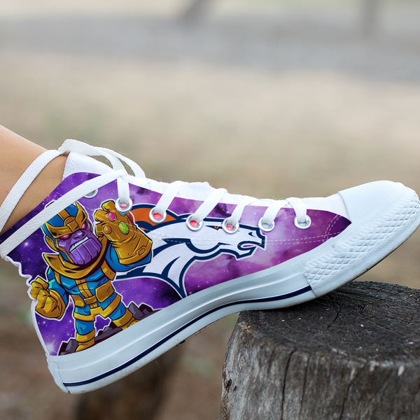 Thanos Hight Top Shoe White Broncos