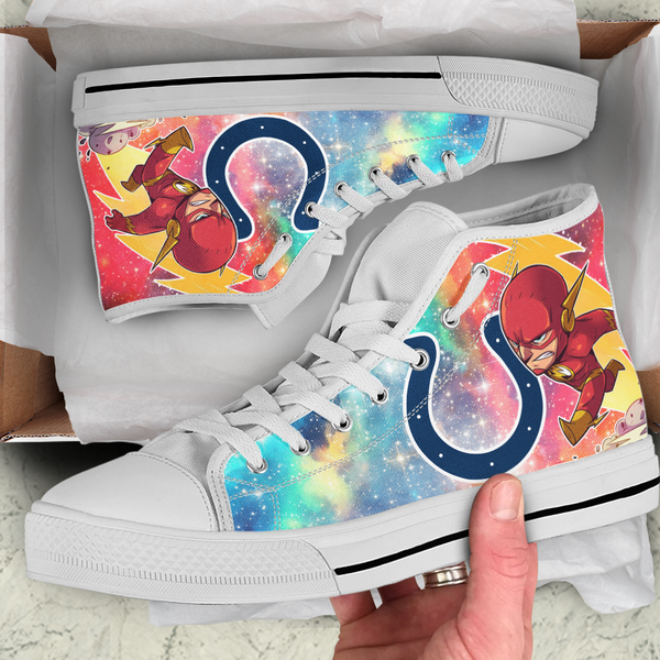 Flash Hight Top Shoe White Indianapolis Colts