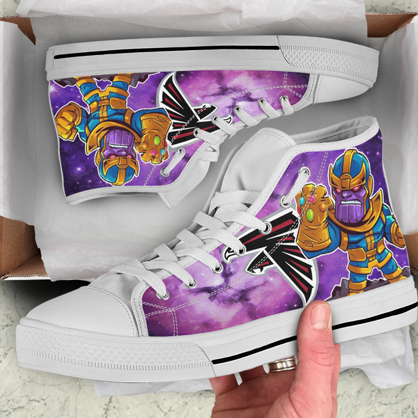 Thanos Hight Top Shoe White Atlanta Falcons